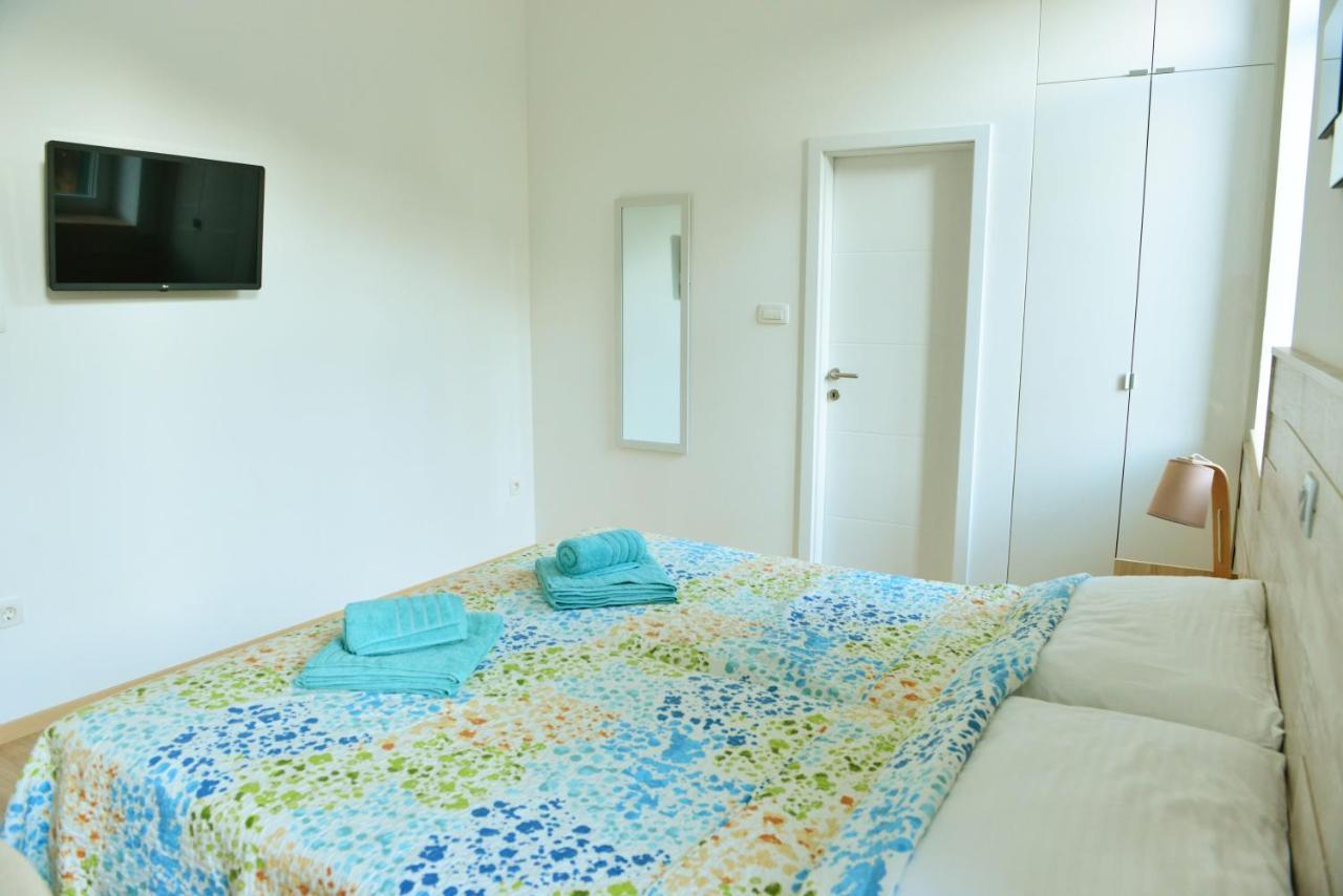 18 négyzetméteres stúdió Apartman 1 fürdőszobával Split Városközpont területén Kültér fotó